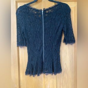 t.Babaton Barrett blouse black size 0